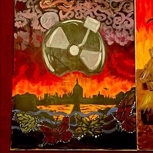 Art piece made at an class